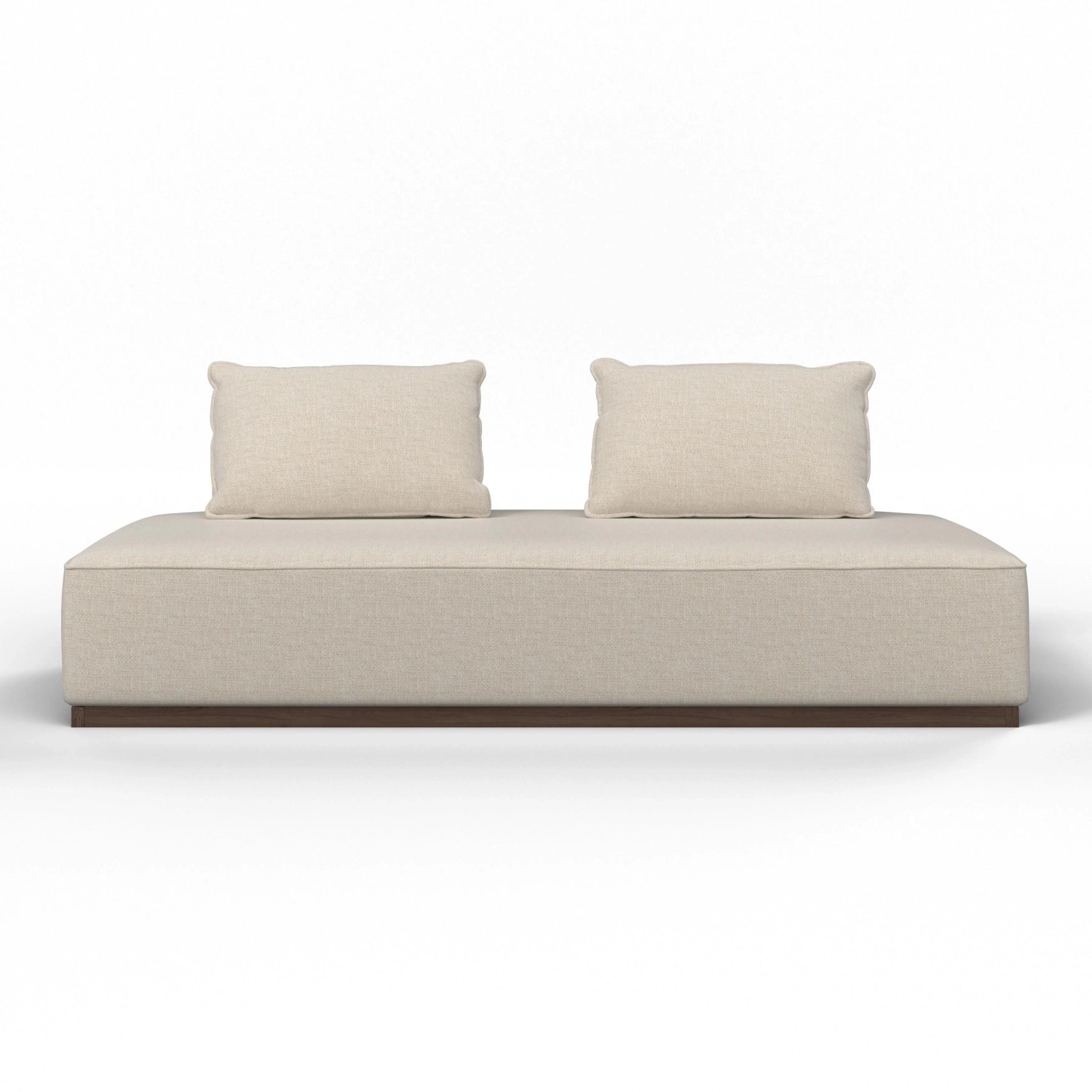 Bessagi Home Sofa Christina Beige Webstoff
