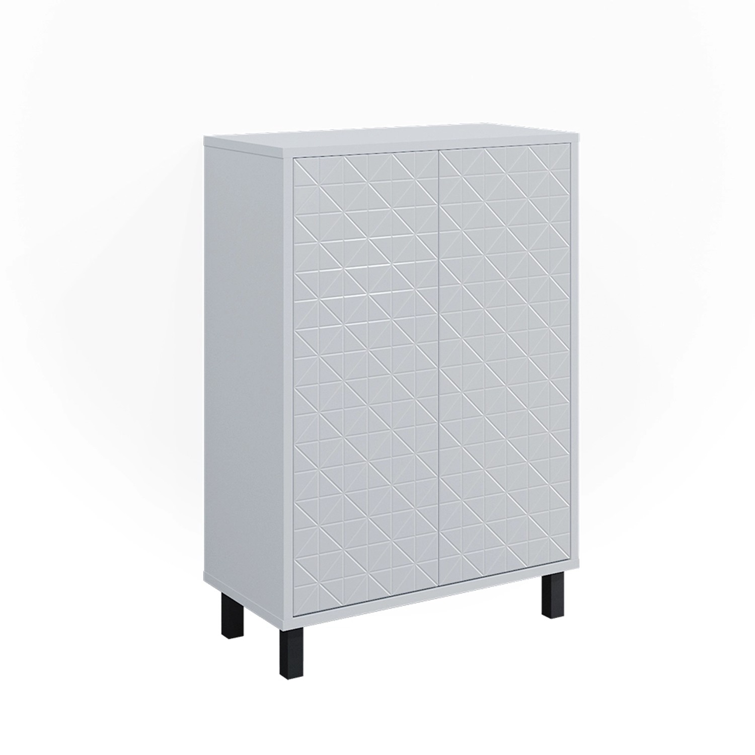 Vicco Midischrank Agasta Weiß Hochglanz 56 x 83 cm günstig online kaufen