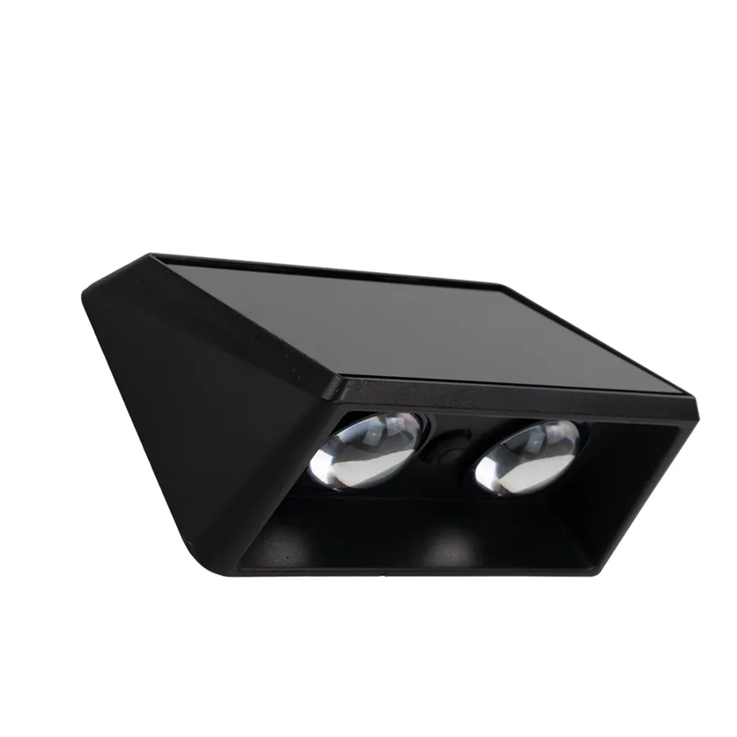 LUXULA Solar Wandleuchte 2-flammig CCT Warm- Kaltweiß 3000-6500K Akku LED A günstig online kaufen