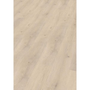 Helle Click-Vinylboden-Diele Weitenhagen Oak, Detailansicht der Holzstruktur.