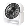 CASAFAN Tischventilator Airos Circubox in Weiß mit schwarzem Schutzgitter.