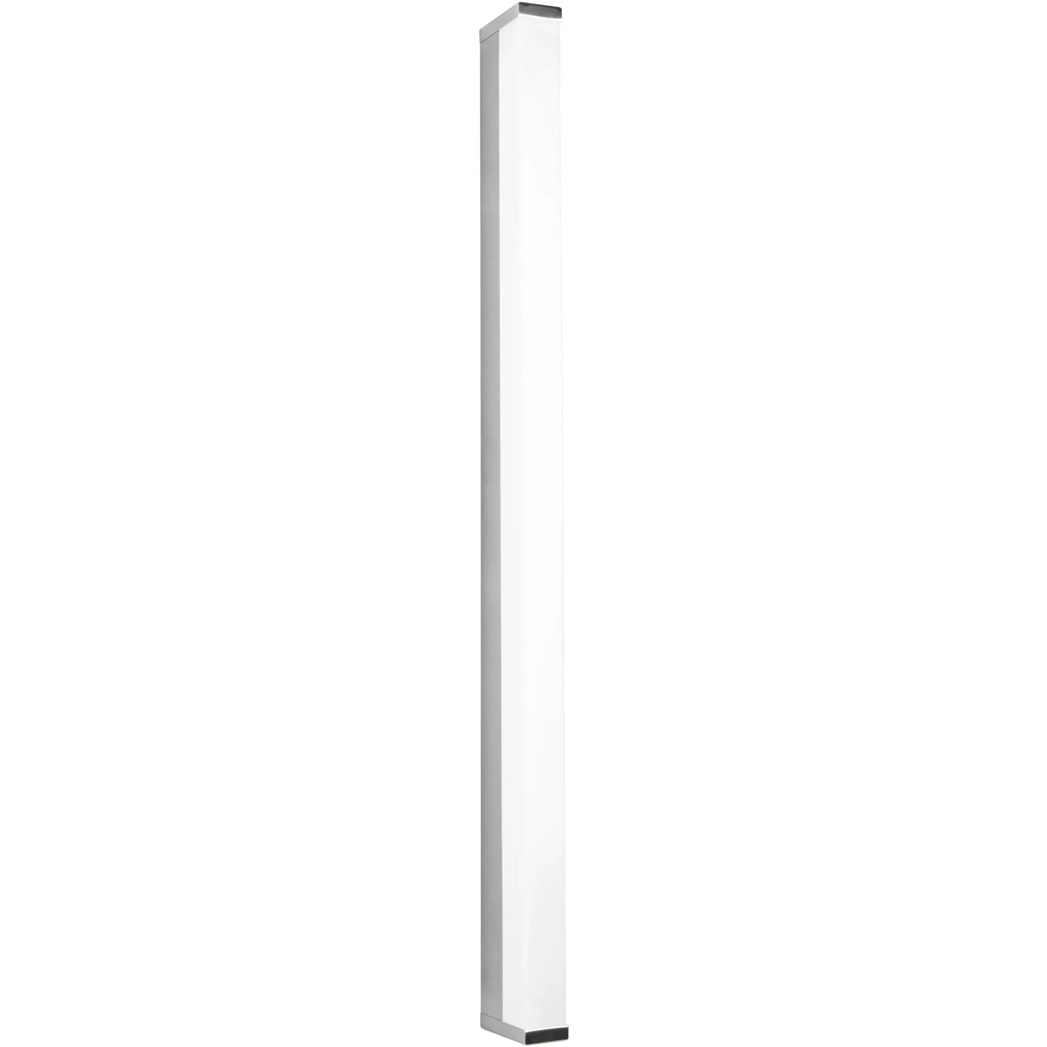 Moderne Trio LED Bad-Wandleuchte Fabio in Chrom, 80 cm hoch, ideal für Feuchträume.