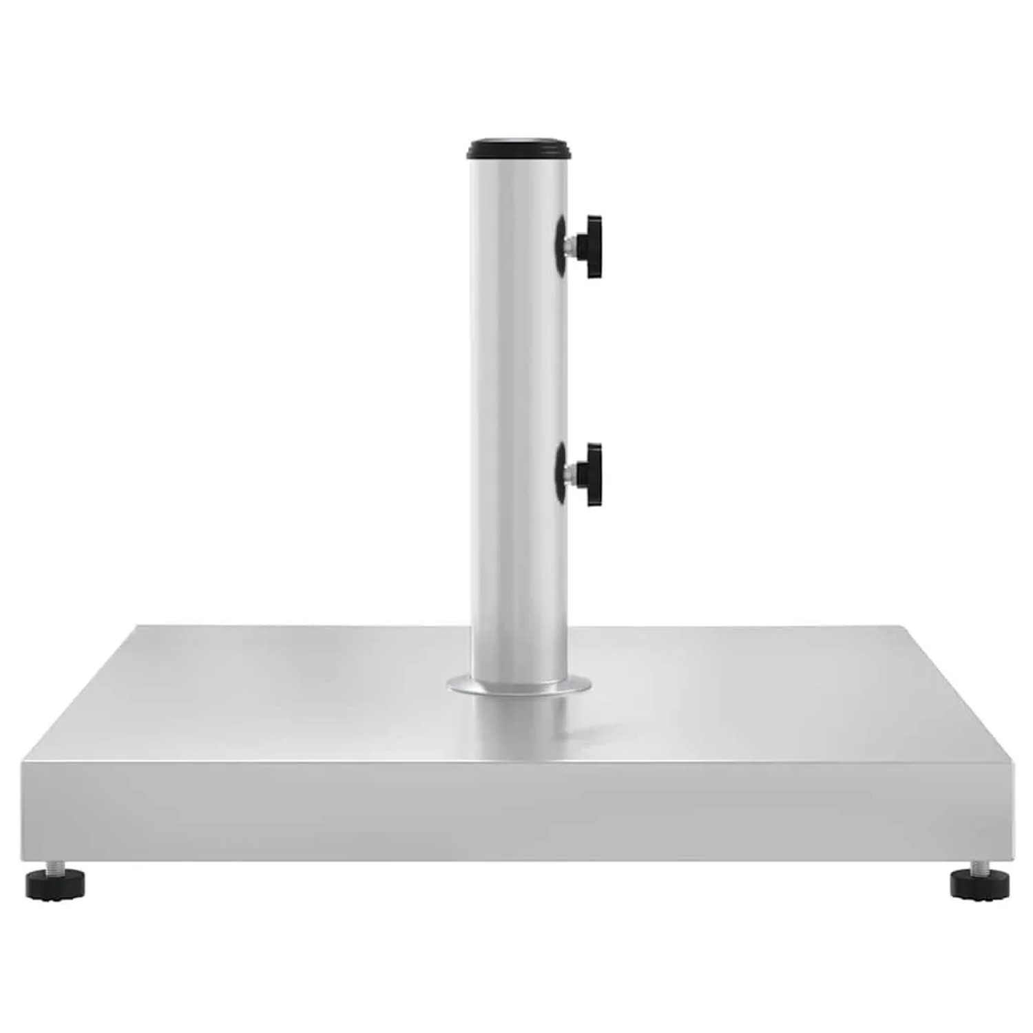 vidaXL Sonnenschirmständer Ø32/38/48 mm Mast 28 kg Quadratisch 368675_5