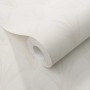 Erismann Vliestapete Elle Decoration 4 Avantgarde hellgrau mit Art Deco Ornament.