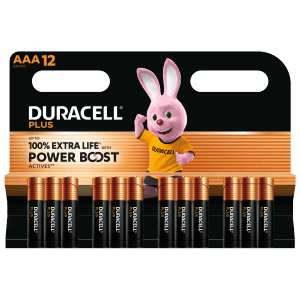 Duracell Alkaline Batterien AAA 1,5V MN2400/LR03 12er Pack