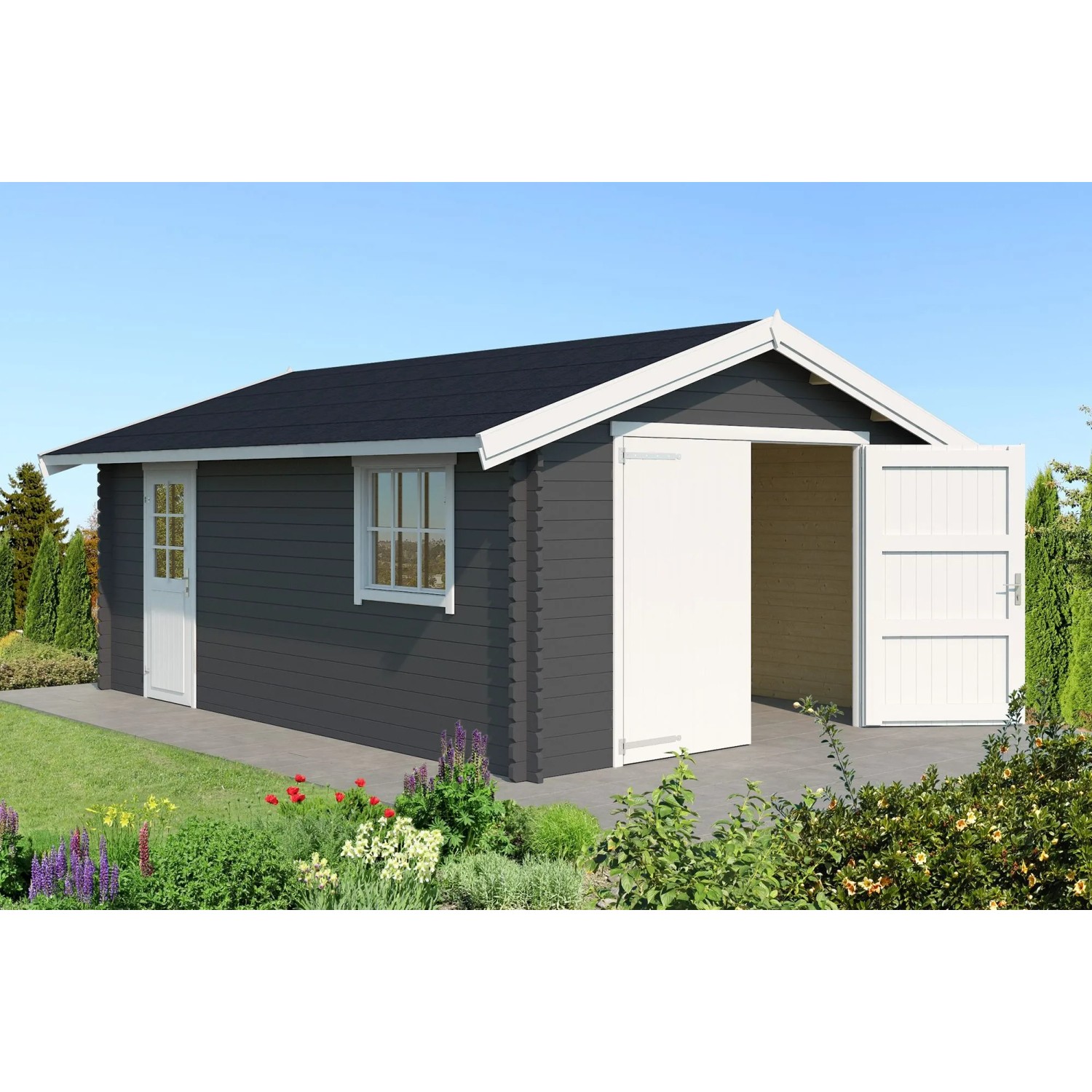 Thumbnail - Lasita Garage Yarik 380 cm x 540 cm Carbongrau