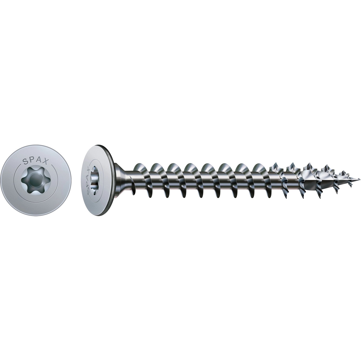 Spax Flachkopf Universalschraube T-Star plus-Antrieb Ø 4 mm x 16 mm 25 Stück