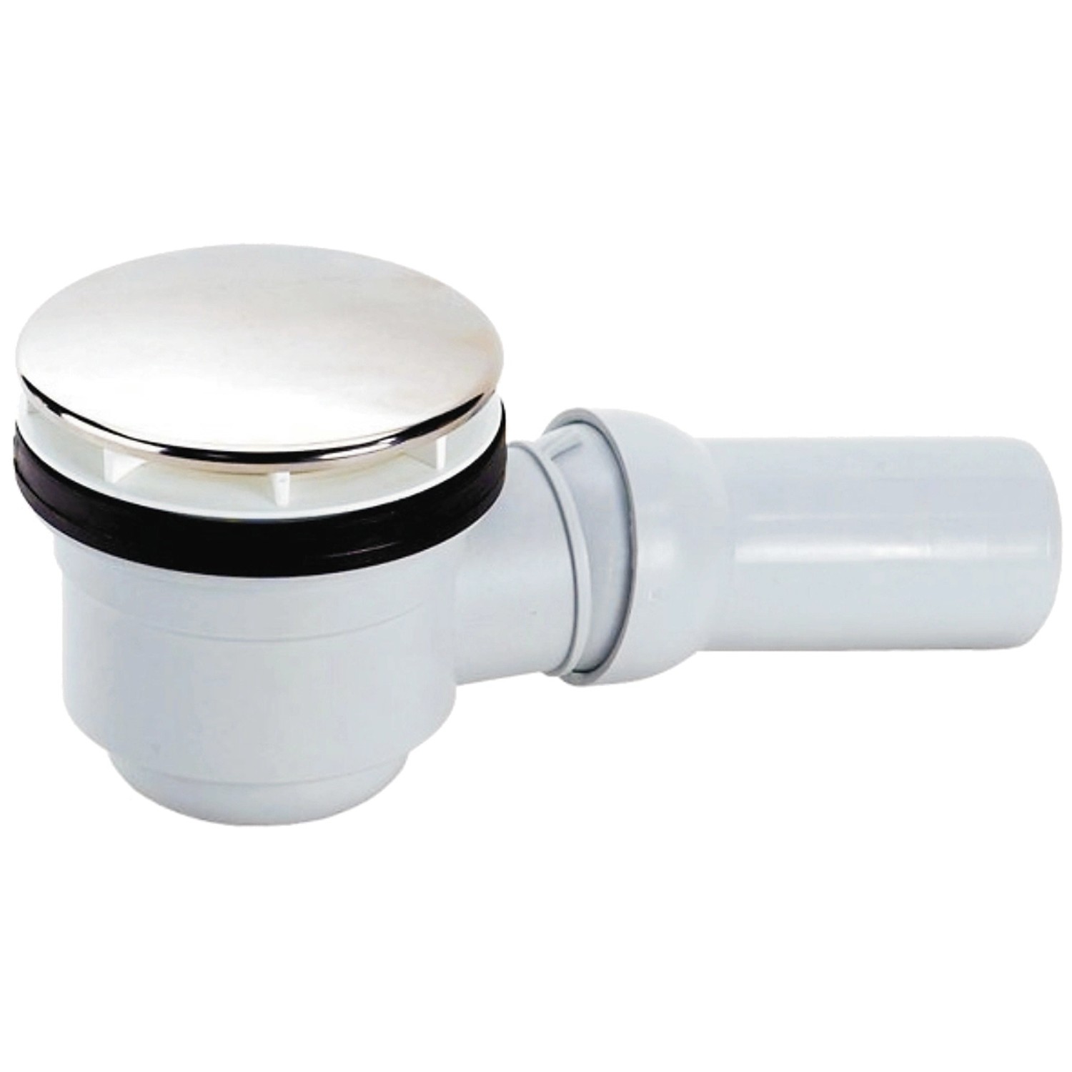 Sanitop-Wingenroth Ablaufgarnitur für Brausewanne Ø 90 mm Chrom