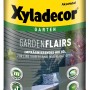 Xyladecor GardenFlairs Holzöl Graphitgrau 1L Dose für Holzschutz und silbergraue Optik.