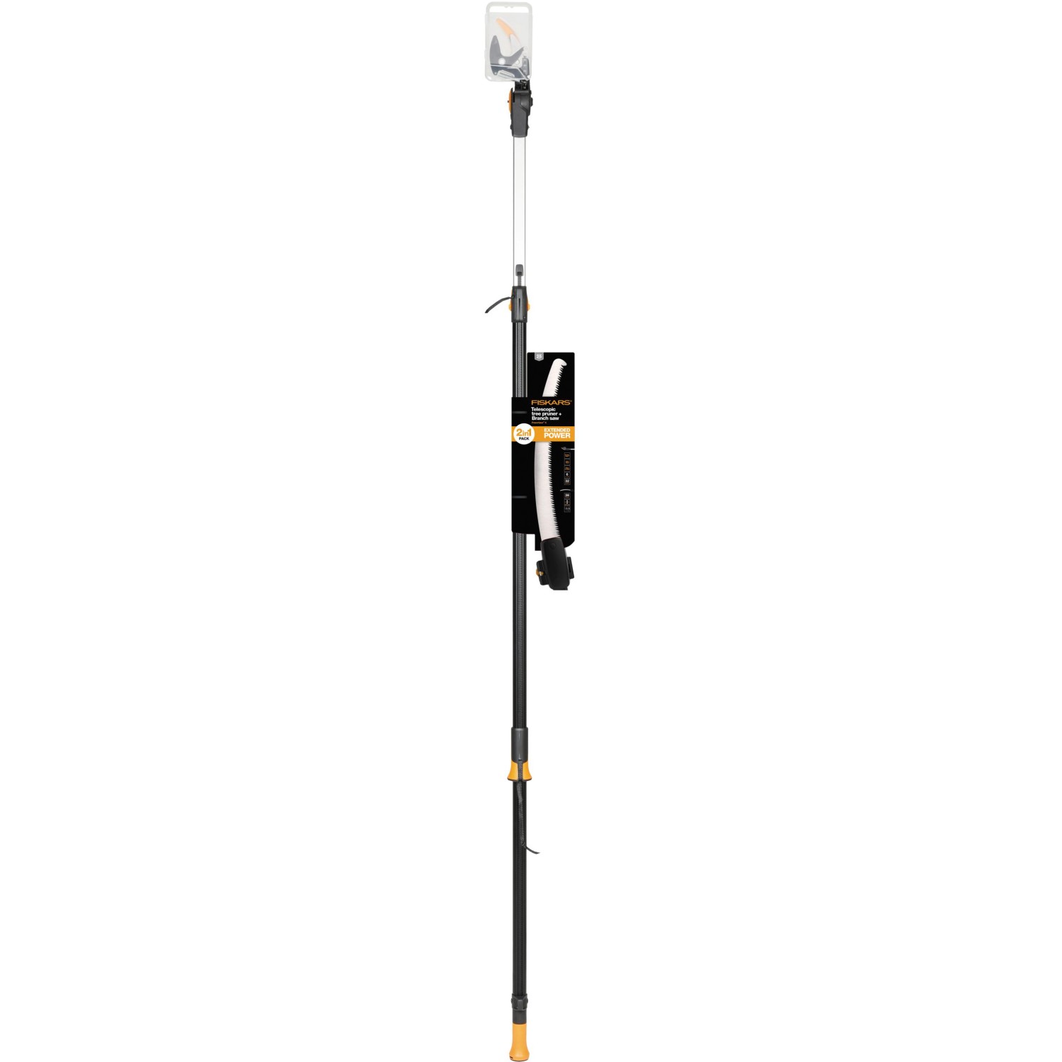 Fiskars PowerGear Teleskop-Schneidgiraffe UPX86 inkl. Baumsäge