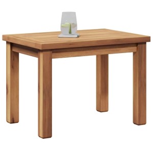 vidaXL Couchtisch Braun 50 x 35 x 36 cm Teak-Massivholz 42002301