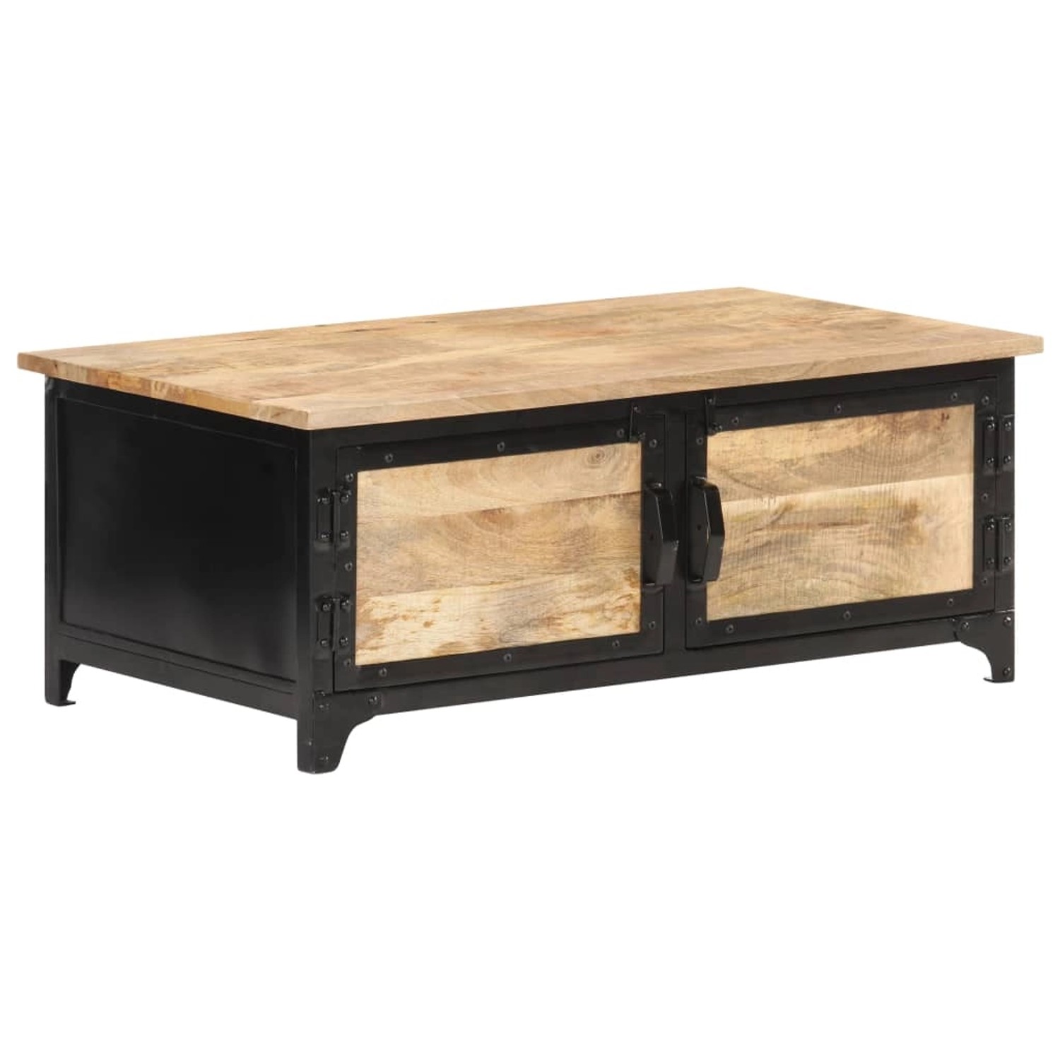 vidaXL Couchtisch 90 x 50 x 35 cm Mango-Massivholz 289103 günstig online kaufen