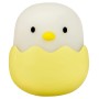 Gelbes LED-Nachtlicht Baby Eggy mit Akku, dimmbar für Kinder.