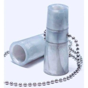 Ich-Zapfe Zapfhahnverschluss für Bierzapfhähne Silberfarbene Kette