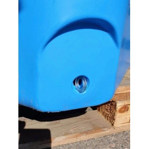 KMND 750L Quadratisch Trinkwasser Wassertank Blau