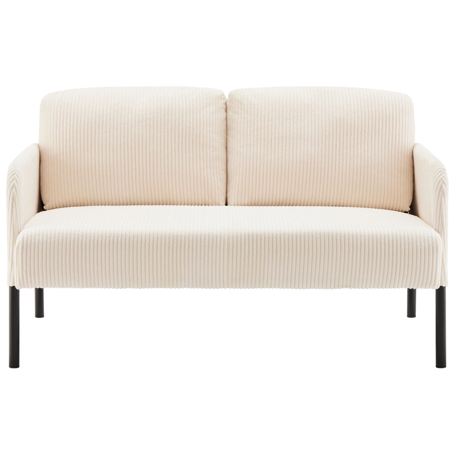 Based 2-Sitzer-Sofa Miami Beige/Schwarz