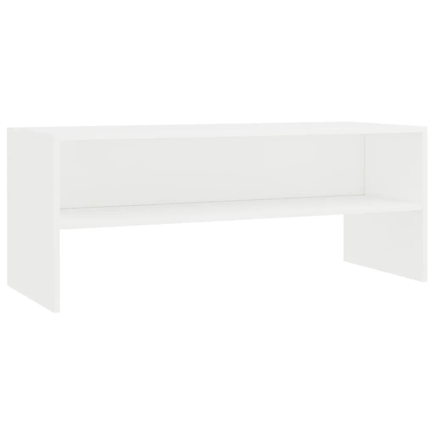 vidaXL TV-Schrank Weiß 100x40x40 cm Holzwerkstoff 800045