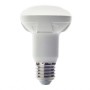 Weiße Lindby LED E27 Lampe (9993006) mit E27-Sockel.