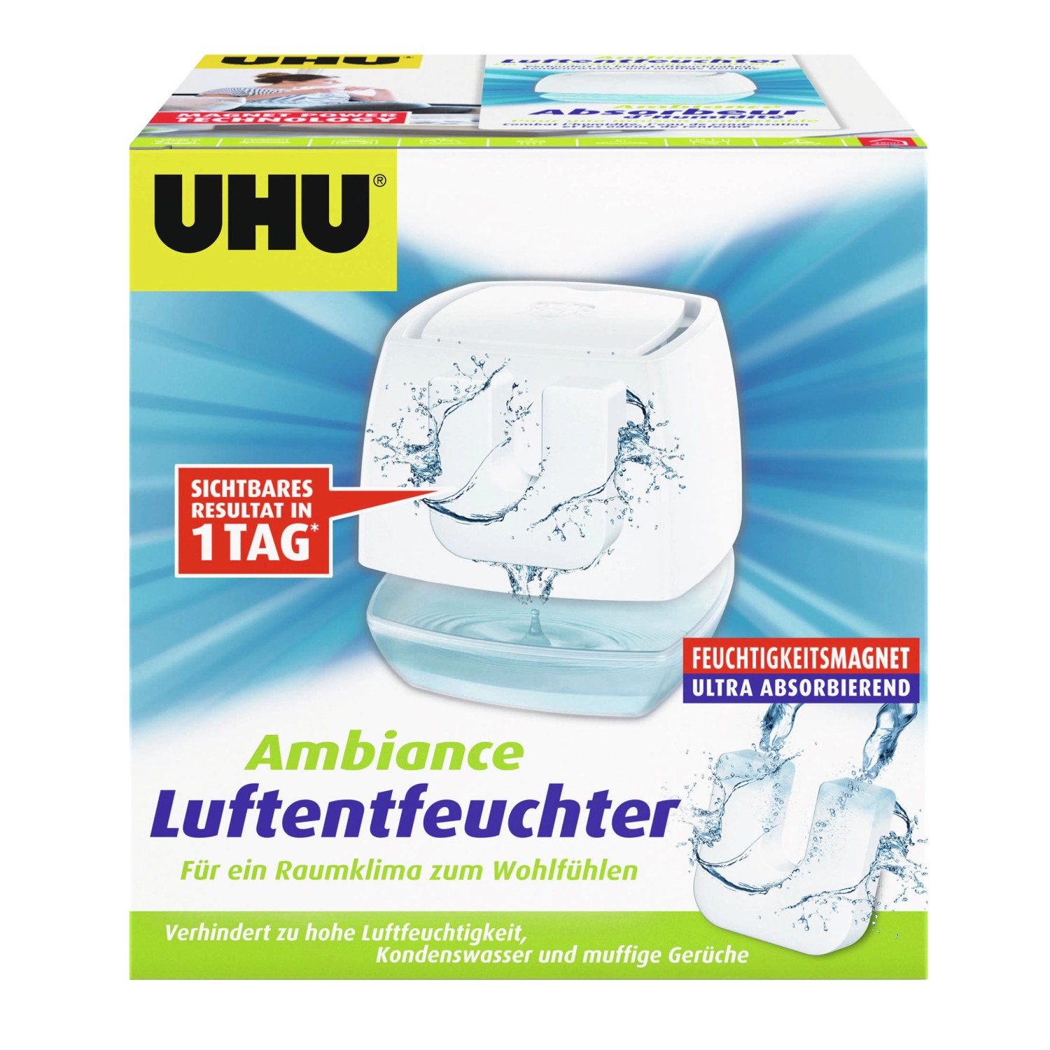 UHU Luftentfeuchter Ambiance Weiß