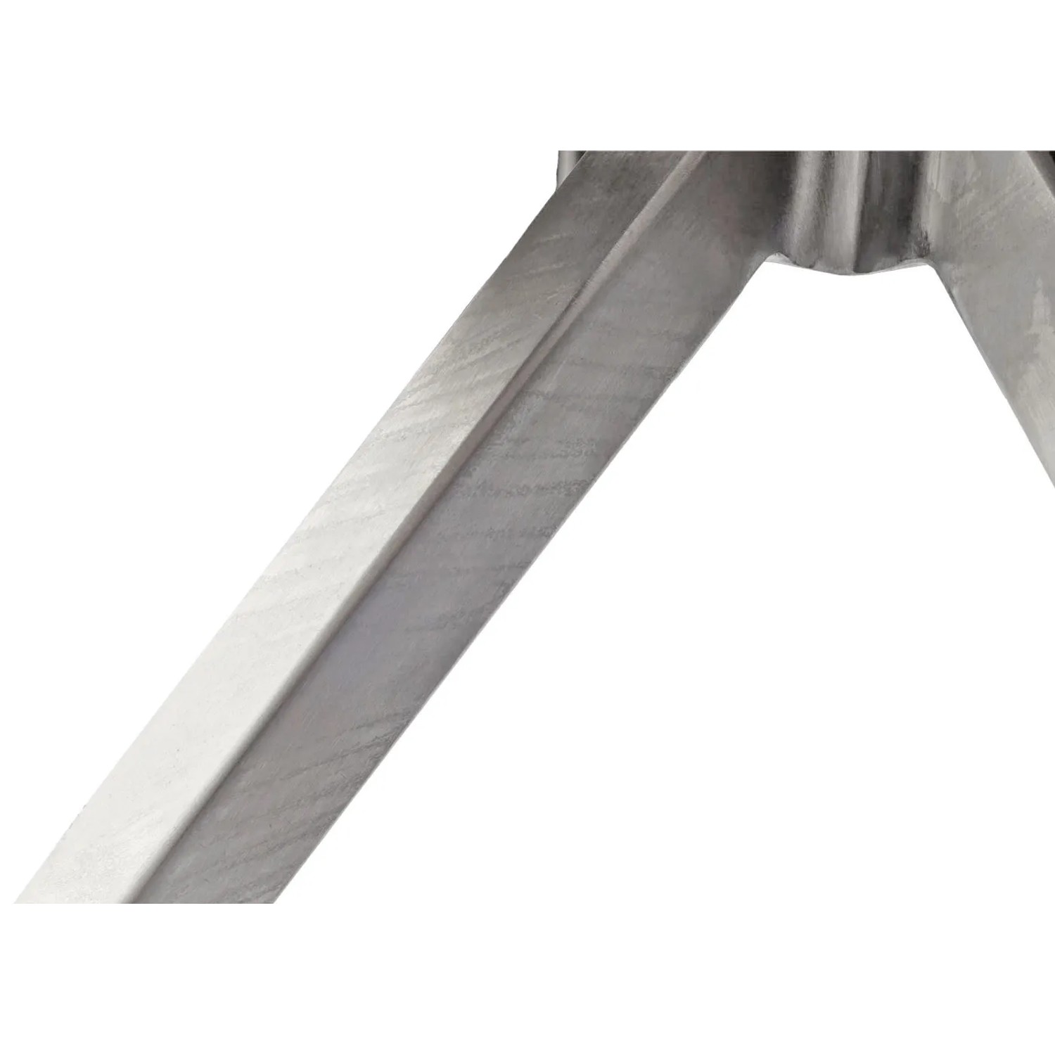 Detailaufnahme des Edelstahl-Gestells vom MCW Esszimmerstuhl H70 6er-Set.