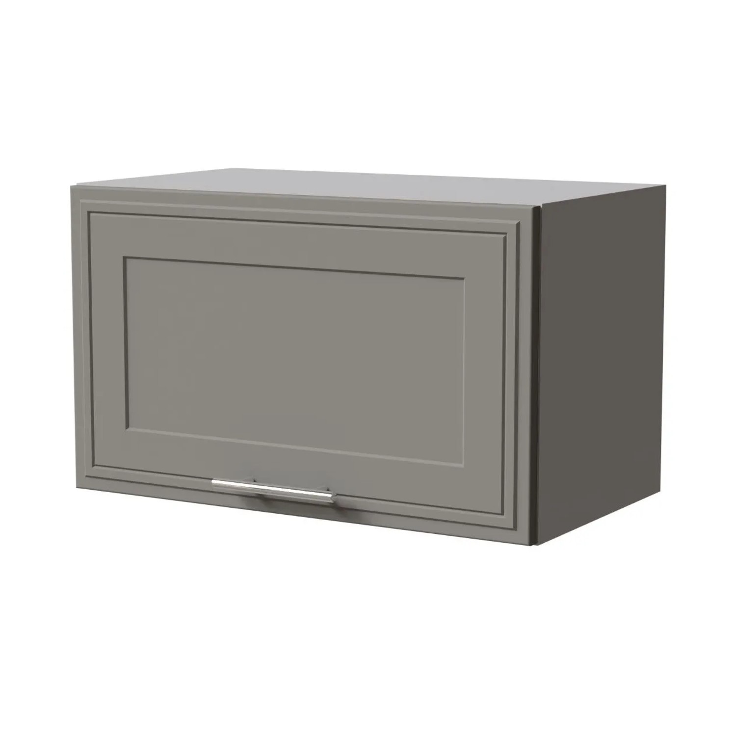 Feldmann-Wohnen Klapphängeschrank Salo W4B/60 Grau / Dust Grey Matt 60 / 32,5 / 36cm - Gasdruckdämpfer