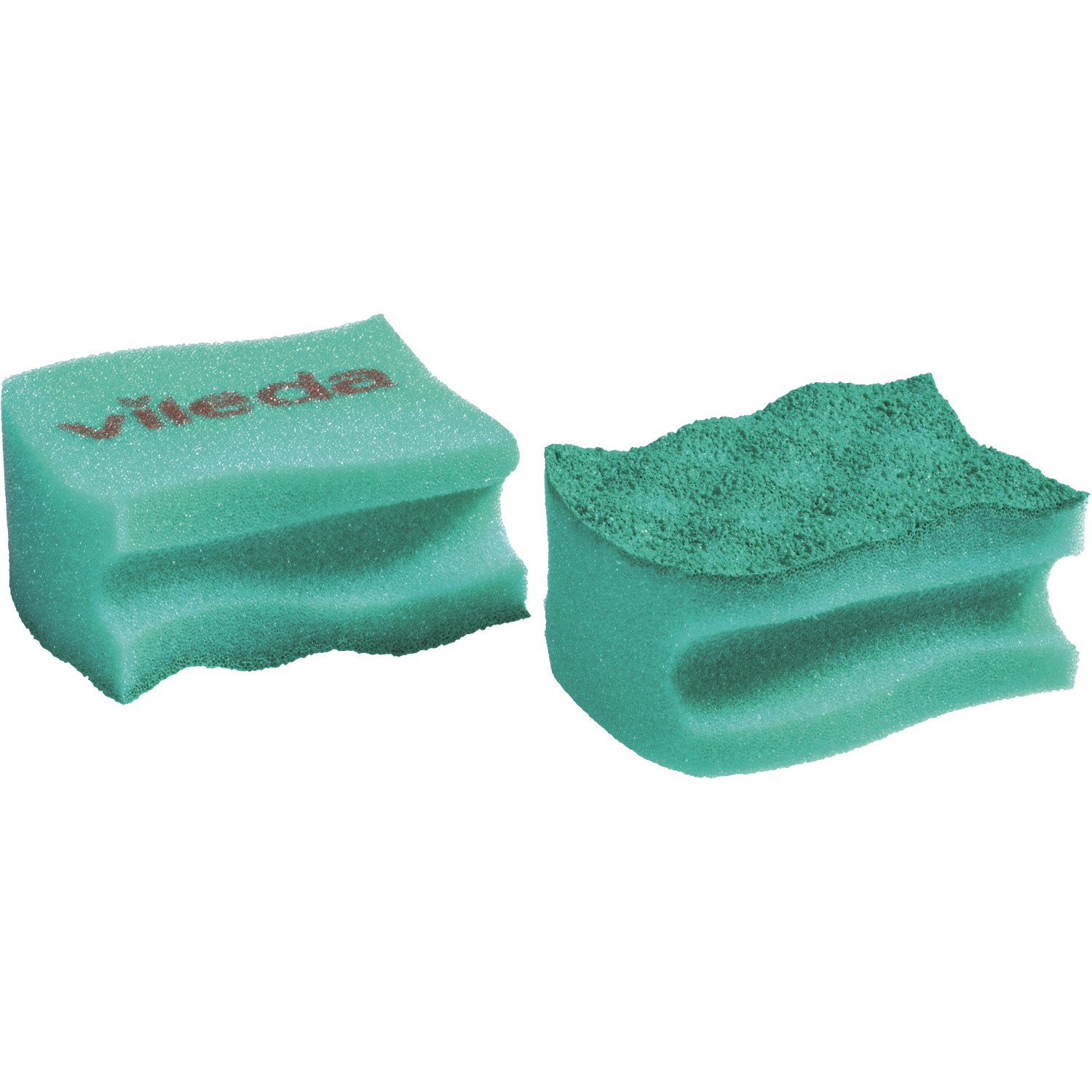 Vileda Glitzi Pur Active Reinigungsschwamm 2+1, 3er Pack für schonende Reinigung hochwertiger Oberflächen.