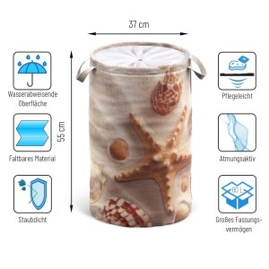 SANILO Wäschekorb Sanibel