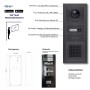 Goliath Video Türsprechanlage mit Zahlencode, RFID, 7 Zoll Display, in Anthrazit. Komplettset für Sicherheit & Haustechnik.