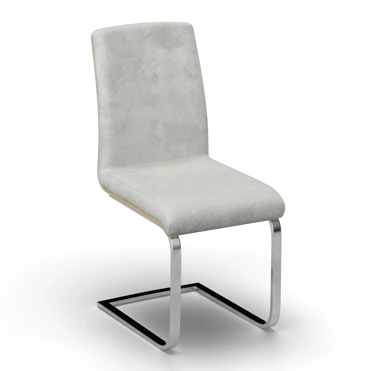 Bessagi Home Schwingstuhl Nubia Creme Bouclé Gepolstert