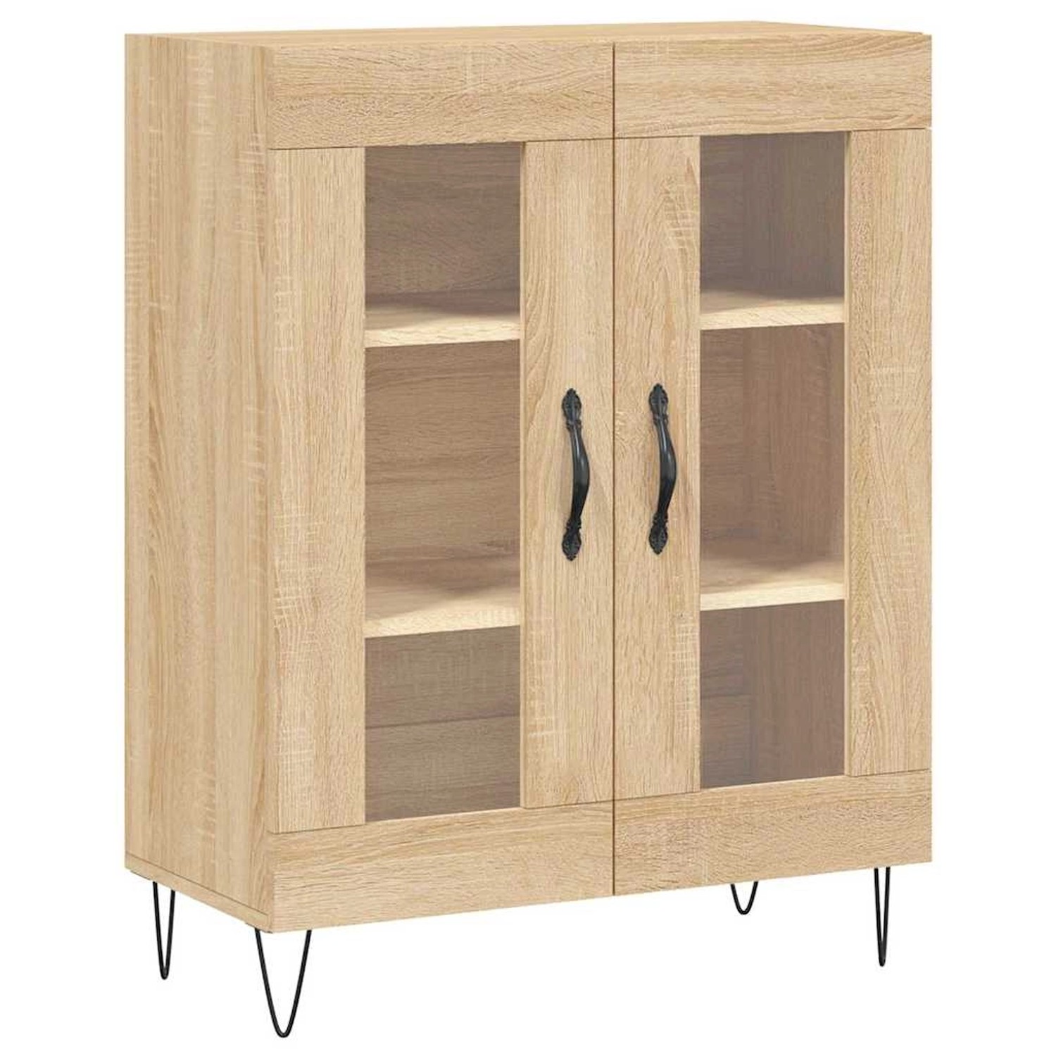 vidaXL Sideboard Sonoma-Eiche 69,5x34x90 cm Holzwerkstoff 827783 günstig online kaufen