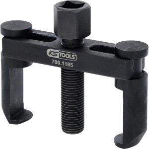 KS TOOLS Universal Scheibenwischarm Abzieher, 2-armig, schwarz, aus Metall. Robustes Werkzeug für schonendes Entfernen.