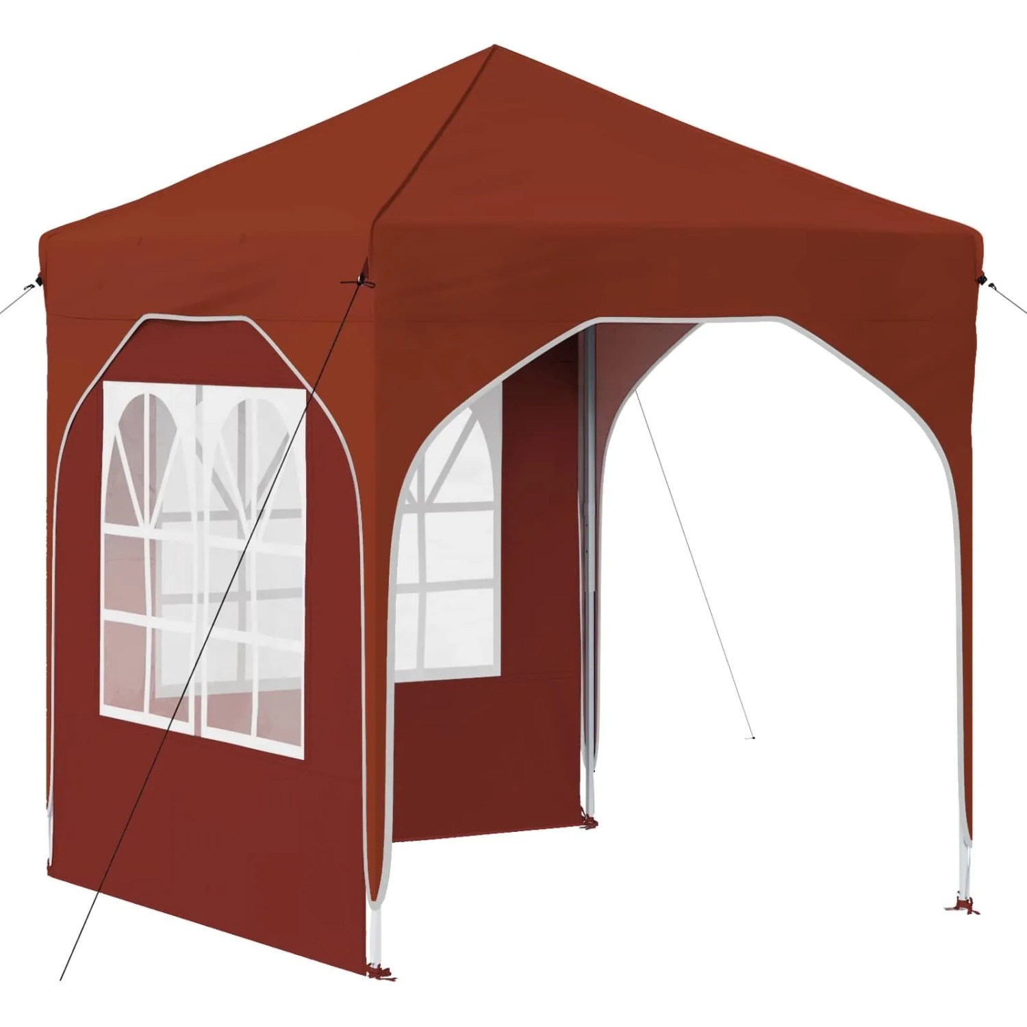 vidaXL Pop-Up Partyzelt 192 x 192 x 245 cm Terrakotta 42019831