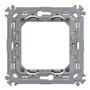 TEM MODUL PLUS Montageträger 2M ohne Krallen aus Metall, Zubehör für Schalterdosen.