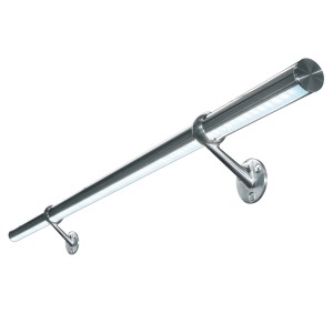 Treba LED-Handlauf-Set LightRail LR1, 150 cm, Aluminium eloxiert, mit integrierter LED-Beleuchtung.