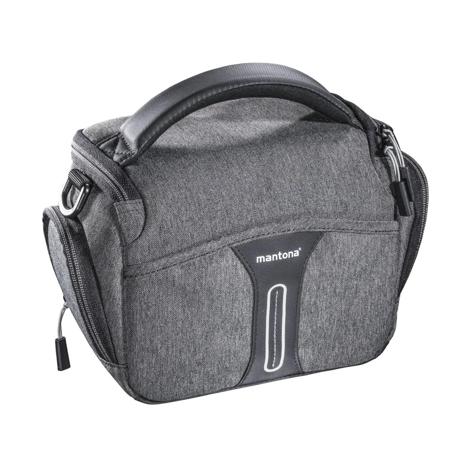 Mantona Kameratasche Tallinn L Fototasche Camera Bag Schultertasche Gürteltasche