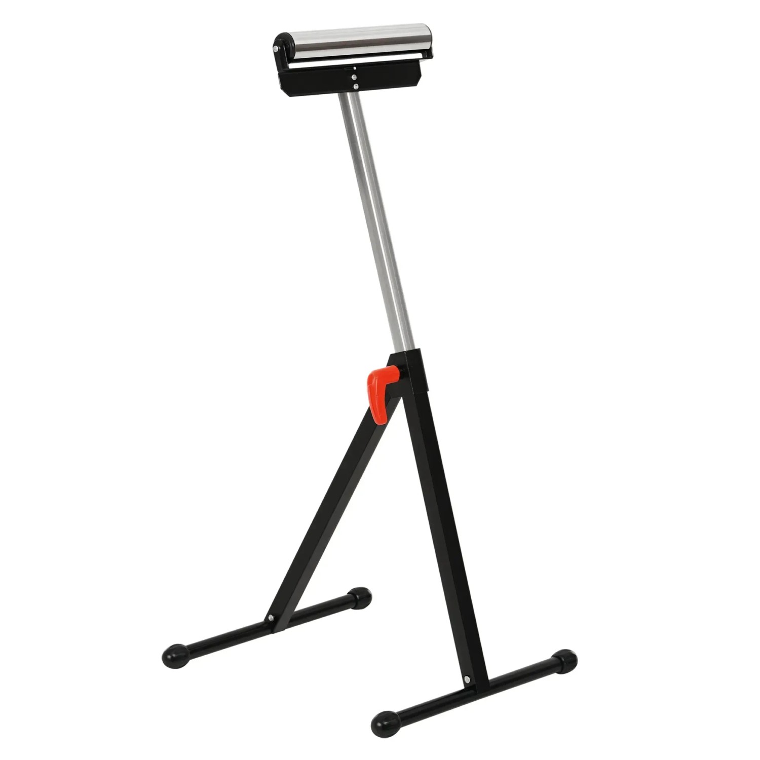 HOMCOM Rollenbock Höhenverstellbar bis 90 kg Metall Schwarz 44 x 50 x 68-110 cm