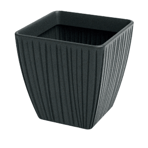 Prosperplast Blumentopf Fero Square 40 cm x 40 cm x 40 cm Blau-Grau