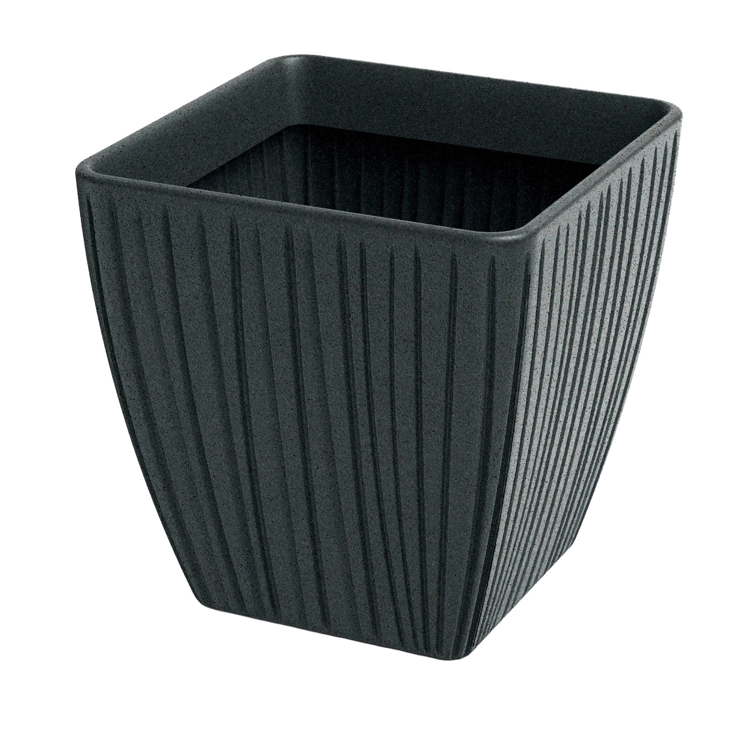 Prosperplast Blumentopf Fero Square 40 cm x 40 cm x 40 cm Blau-Grau
