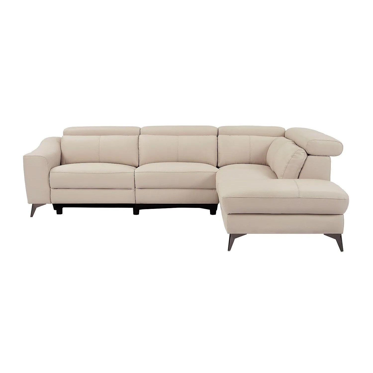 Vente-unique Relaxsofa Forlo Cremefarben 275 cm