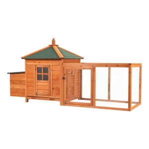 Wiltec Nagerhaus 1950X635X1200Mm Hasenstall Hühnerstall Nistkasten Kleintierhaus