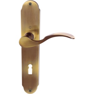 Hoppe Türbeschlag Caracas, Messing brüniert, für Innentüren.