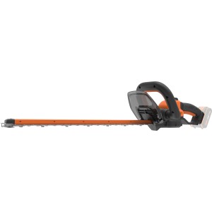 Worx Akku-Heckenschere WG264E.9, 20V, orange-schwarz, mit Klingenschutz.