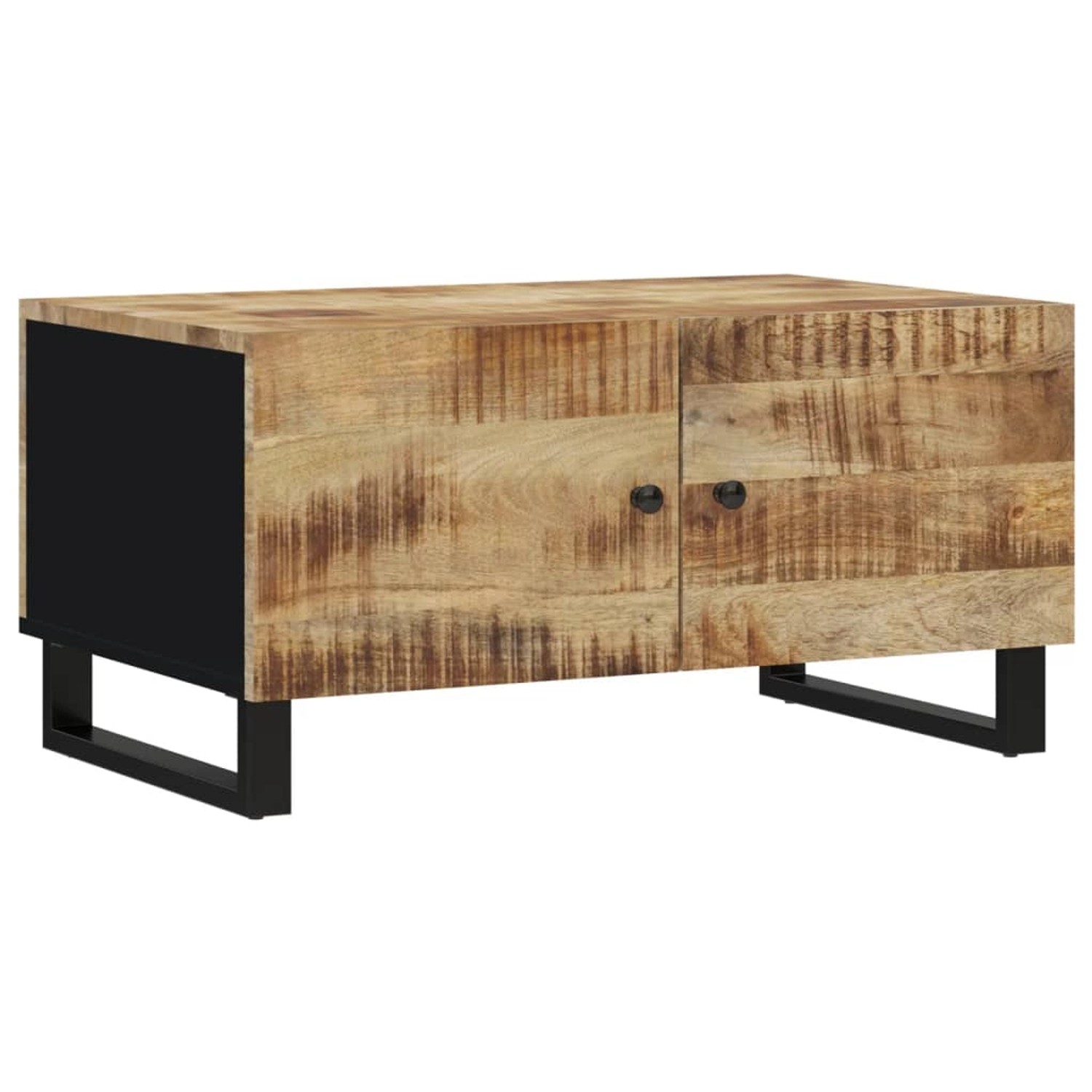 Vidaxl Couchtisch 80x50x40 Cm Massivholz Mango & Holzwerkstoff günstig online kaufen