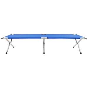 vidaXL Campingbett 210x80x48 cm XXL Blau 47735