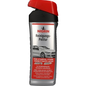 Nigrin Reinigungs-Politur 500ml für Autopflege: Reinigt, poliert und schützt Lack.