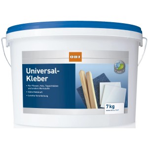 Eimer OBI Universal-Kleber, 7 kg, für Fliesen, Holz und Teppichböden.