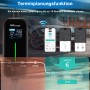Junsun 11kW EV Ladestation mit App und LCD, zum Laden von Elektroautos und Plug-in-Hybriden.