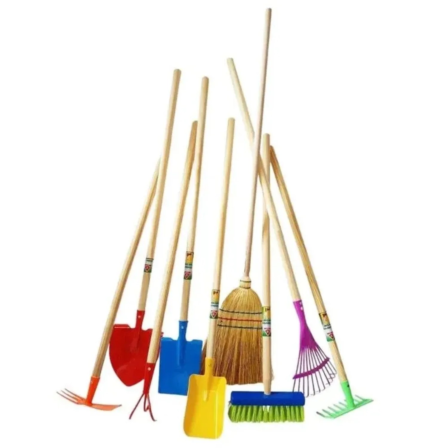 Galaflor Gartenset für Kinder mit 9 Gartengeräten