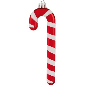 Weihnachts-Deko Zuckerstange, rot-weiß, 4er Set, Baumbehang.