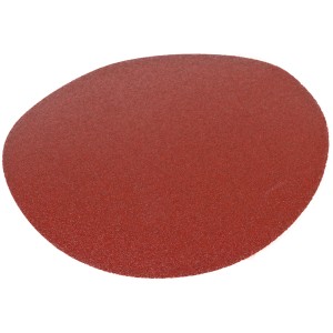 Holzmann Schleifteller-Set, 126 mm, für Band-Tellerschleifer BT75. Schleifpapier in verschiedenen Körnungen.